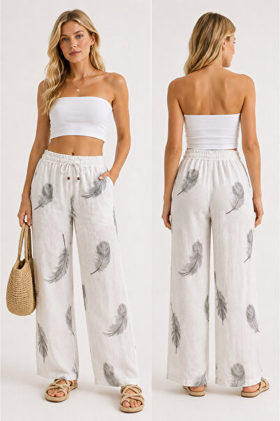 Lesy 100% Cotton Muslin Fabric Pants