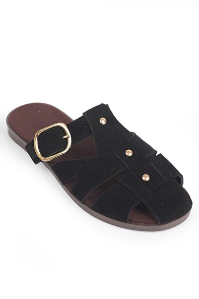 Capone Outfitters Hannie Gladiator Short Heeled Women's Slippers