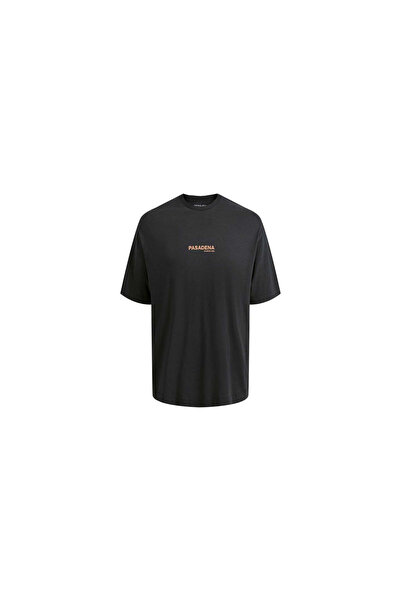 Jack & Jones Jack&Jones 12210401 Tap Shoe Erkek T-Shirt Siyah