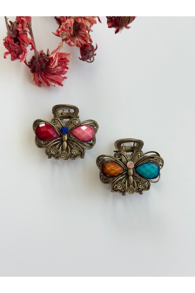 2-Pack Vintage Small Size Metal Latch Buckle
