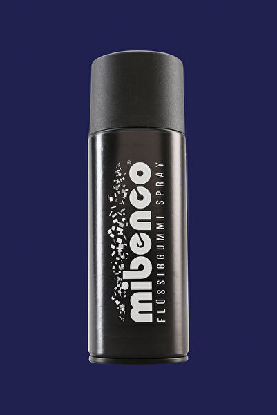 mibenco Sökülebilir Sıvı Folyo Kaplama Spreyi Mat Koyu Mavi 400 ml