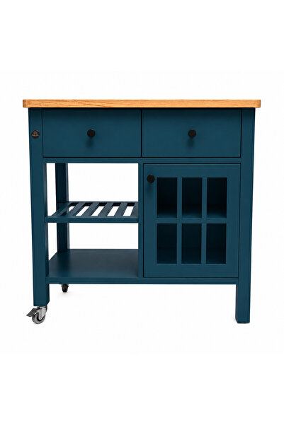 Dipole Furniture Mate Mat Lake Koyu Yeşil - Koyu Lacivert (RAL-5001) Servant ...
