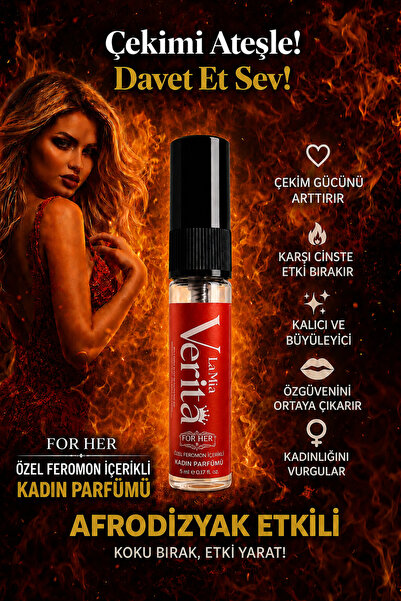 la mia verita Etkili Özel Seri Yoğun Feromon Özlü Magnet Kadın Parfümü Extrai...
