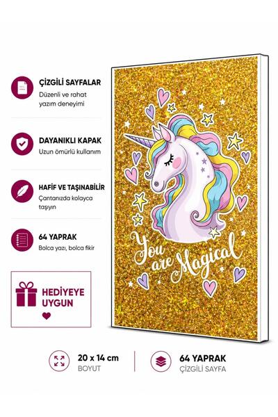 4nio ŽUTA MAGIČNA JEDNOROGA SREBRNA BILJEŽNICA