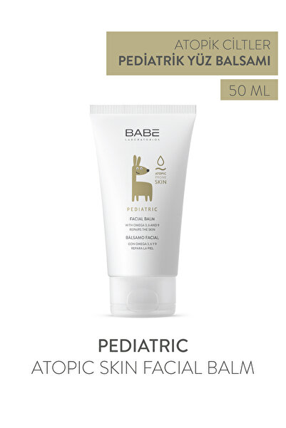 Babe Laboratorios Pediatric Atopic Skin Facial Balm 50ml - Facial Balm for Ba...