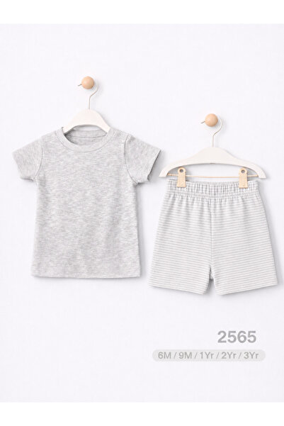 For My Baby طقم شورت تي شيرت للأطفال الرضع مكون من قطعتين