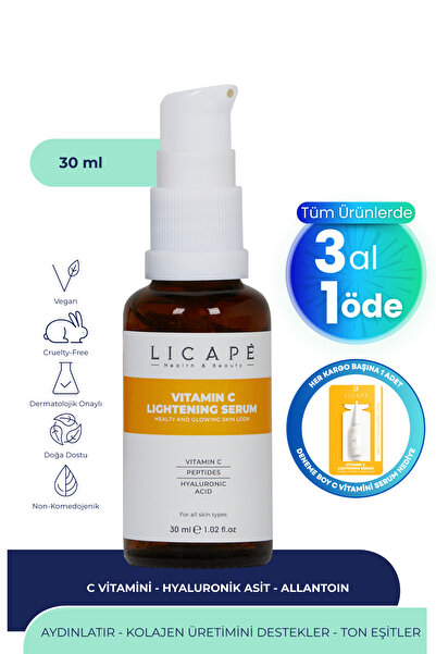 Licape C Vitaminli Aydınlatıcı Serum 30 ml