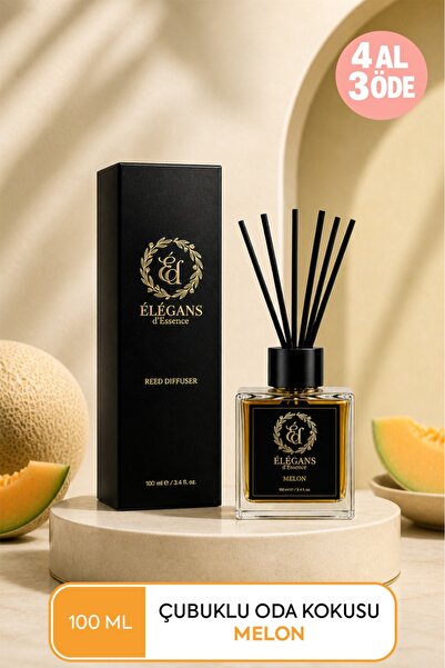 ÉLÉGANS d'Essence Çubuklu Oda Kokusu , KAVUN, 100 ml