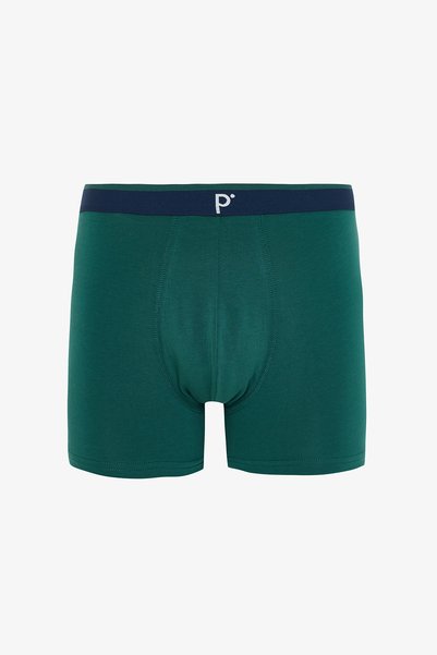 Penti Men's Geometric Patterned Logo 3-Piece Boxer