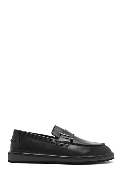 Derimod Men's Black Genuine Leather Casual Shoes Casual Daily Shoes 25Sfd654618