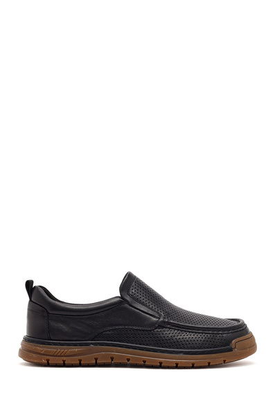 Derimod Mocasini casual din piele neagră pentru bărbați Fly 26SFD693118