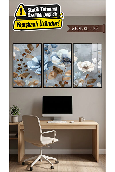 Akıllı Kağıt Floare adezivă cu aspect de sticlă (Model- 37)