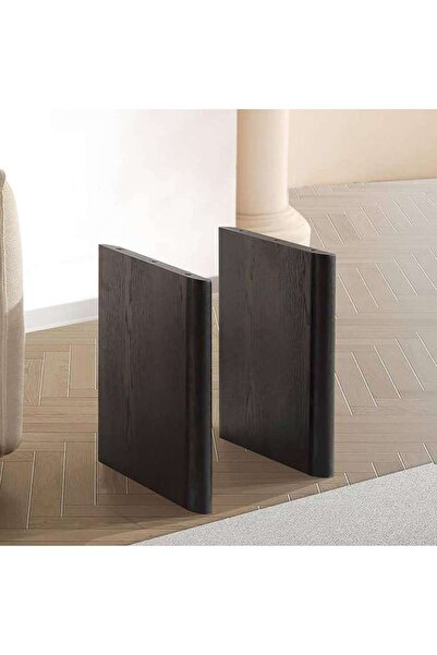 PAN HOME Orion Modular End Table Leg Veneer - Black