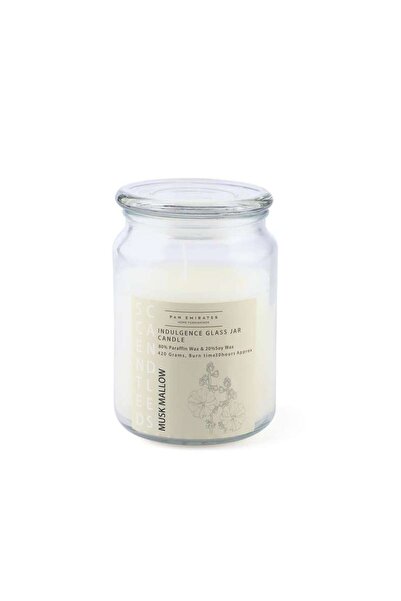 PAN HOME Indulgence Musk Mallow Jar Candle 420gm -30 Hrs