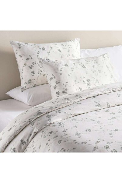 PAN HOME Luxe Floreana 3-piece Super King Duvet Cover Set 260x220cm - Green