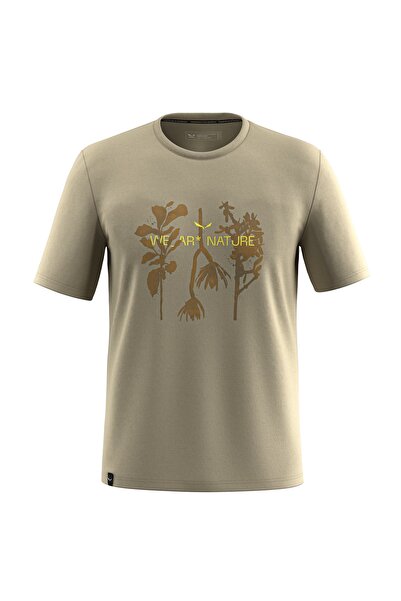 Salewa Cămașă tehnică bărbătească Eagle Nature-Maro deschis-46/S