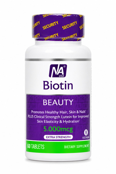 Natrol Biotin 5000 Mcg 60 Tablet | Saç, Cilt ve Tırnak Desteği
