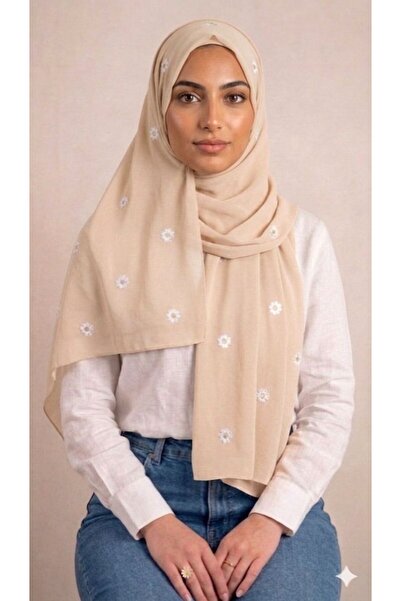Veil Designer Light Beige Two-Layered Veil, a Quiet Elegance That Complements...