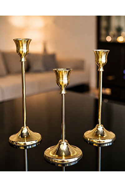 zepce design 3'lü Kalem Mumluk Gold