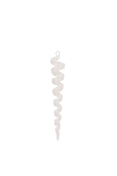 Yargıcı Cam Asimetrik Ağaç Süsü(4x19 Cm)