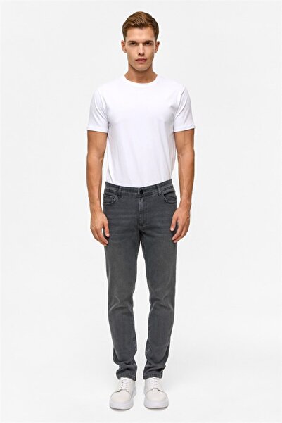 SÜVARİ Gri Denim Pantolon