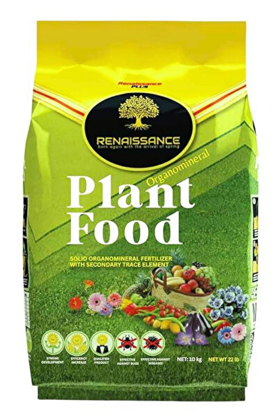 Renaissance Organik Bitki Besini 10 kg Torba – Açık ve Kapalı Alan Bahçeleri ...