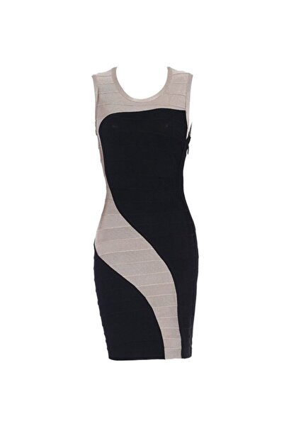 NO BRAND Rochie bandage elegantă - Multicolor, L