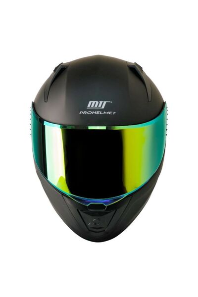 ebakbak Motosiklet Kaskı Ecer 22.R06 Sertifikalı Double Vizör Full Face Kask ...