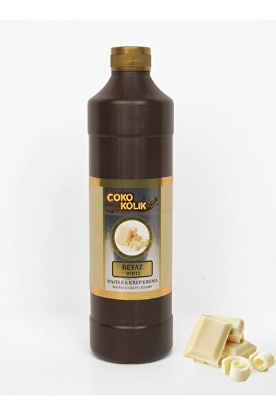 Callei Chocolate Çokokolik Beyaz Waffle-dondurma-krep-pankek Sos 1000gr
