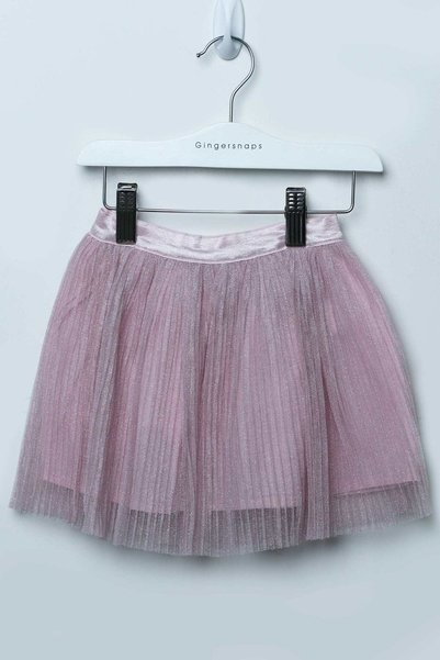 Gingersnaps Girls Shiny Lined Flared Skirt