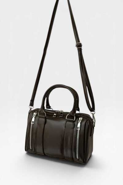EG BAGS Pavia City Çapraz Çanta Acı Kahve