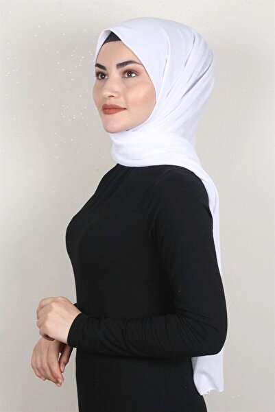 Eşarppark Penye Şal 2552-31 Beyaz