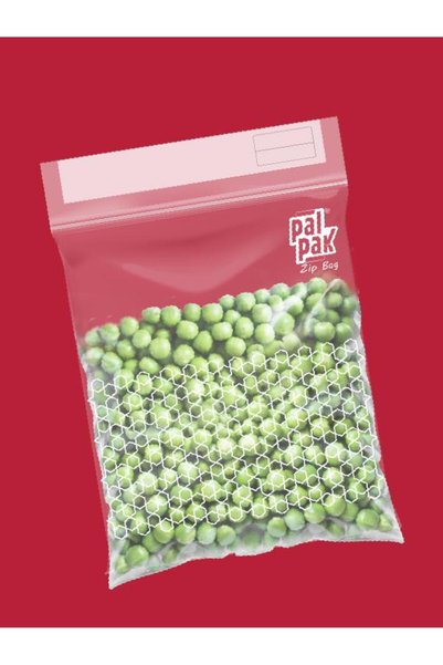 PALPAK Zip Bag Premium Zippered Multipurpose Bag, 20 Pieces (27x30 cm)