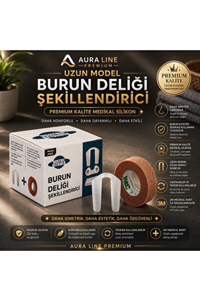footlıne foot healthly Nostril Retainer-(6)no Burun Deligi Sekillendirici