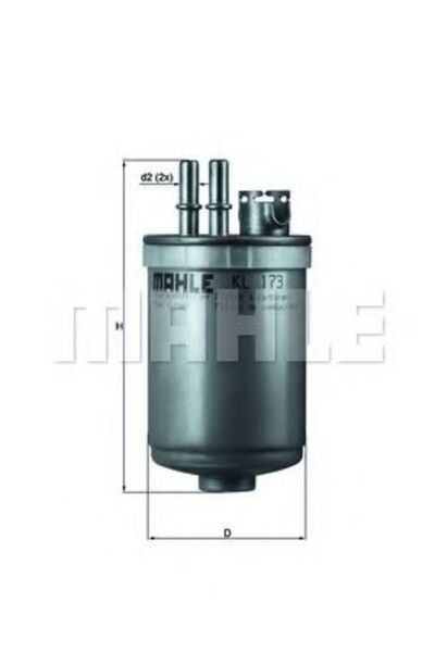 Mahle Original Filtru de combustibil KL 173