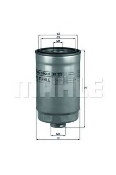 Mahle Original Filtru de combustibil KC 226