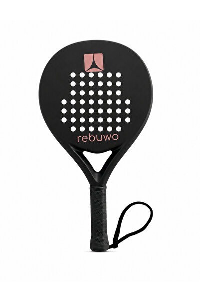 Rebuwo Rose Edition 18K Top Quality Round Padel Raketi 4018