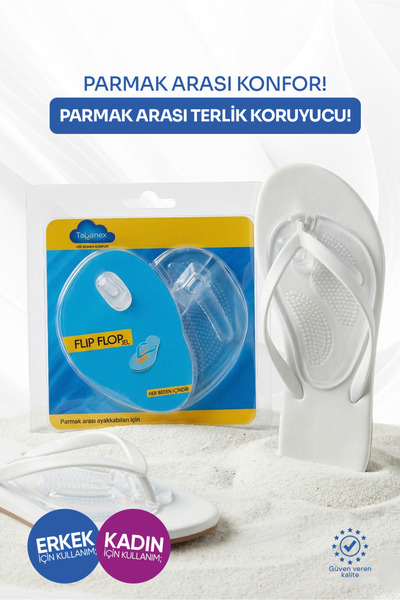 TABANEX Parmak Arası Terlik Koruyucu Tabanlık- Flip Flop Tabanlık