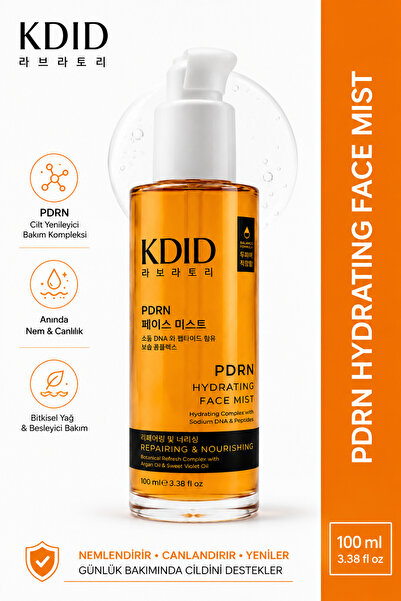 kdid PDRN Nemlendirici Yüz Spreyi 100 ml | Somon DNA ve Peptit İçerikli Günlü...