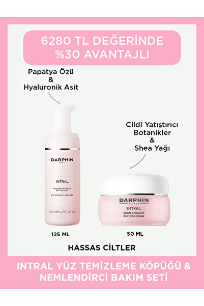 Darphin Hassas Ciltler İçin Cilt Bakım Seti - Intral Soothing Yatıştırıcı Cil...