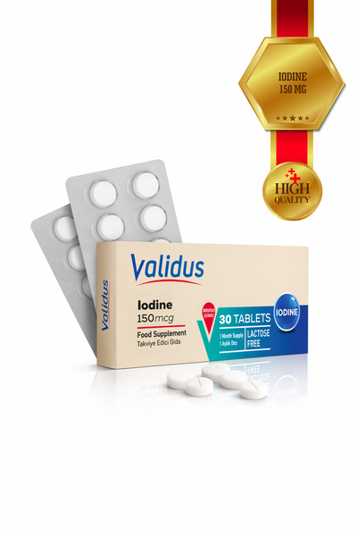 Validus أقراص إيودين 150 ماك جرام 30 نفطة