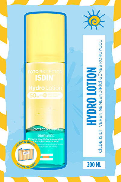 ISDIN Fotoprotector Hydrolotion Spf 50 200ml Nemlendiricili Güneşten Koruyan ...