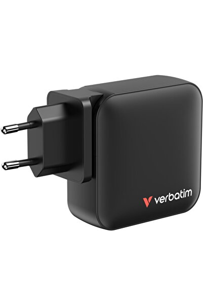 Verbatim Încărcător de călătorie GaN 1x USB-A + 3x USB-C Power Delivery USB P...
