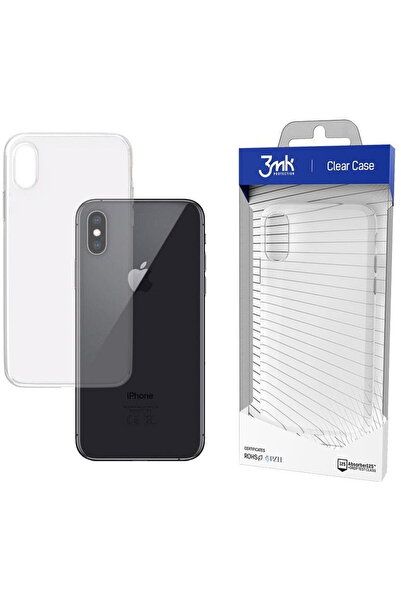 3MK Husă transparentă pentru Apple iPhone X, Transparentă