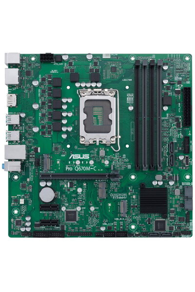ASUS Pro Q670M-C-CSM - placă de bază - micro ATX - Socket LGA1700 - Q670