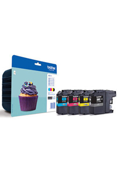 Brother Cartus LC123VALBP Negru, Cyan, Magenta, Galben, MFCJ4510DW - 600 de p...
