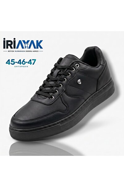 İriayak Erkek Büyük Numara Rahat Kalıp Sneaker Spor Ayakkabı (45-46-47-48)