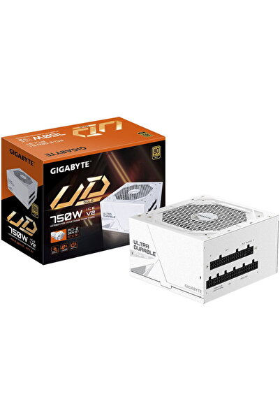 Gigabyte Sursă de alimentare UD750GM PG5 V2 ICE - PCIe Gen 5.1, 80 PLUS Gold,...