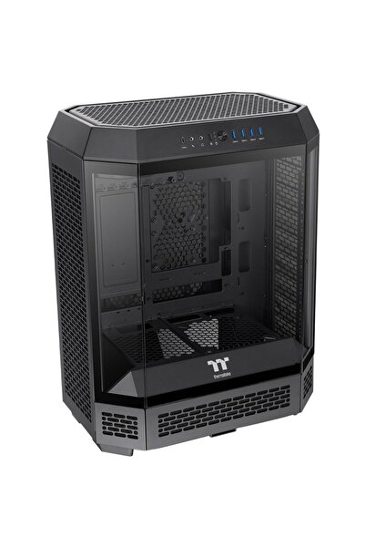 THERMALTAKE Mid Tower Fara sursa The Tower 600 Negru