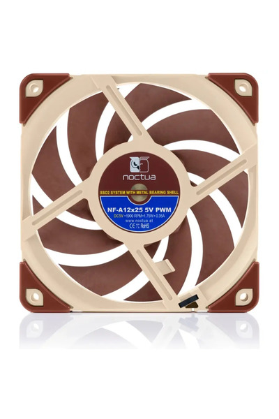 Noctua NF-A12x25 5V PWM 120mm, ventilator premium de 5V cu PWM